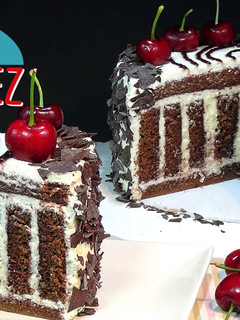 Una foto de Tarta Selva Negra rallada