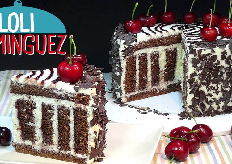 Tarta Selva Negra rallada