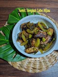 Foto resep Tumis Tongkol Cabe Hijau