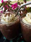 Frapeé de chocolate, canela y vodka