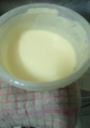 Una foto de Mayonesa casera..