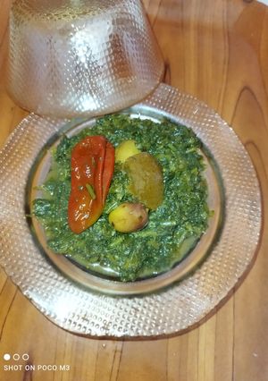 صورة لوصفة البقولة (الخبيزة)