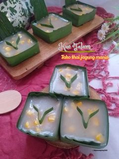 Foto resep 16.102 Kue talam tako thai jagung manis