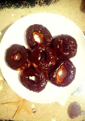 Foto resep Donat coklat tanpa telur