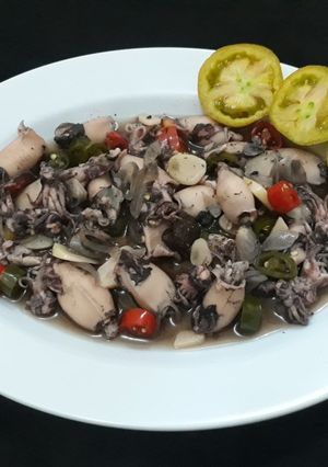Foto resep Cumi masak asam