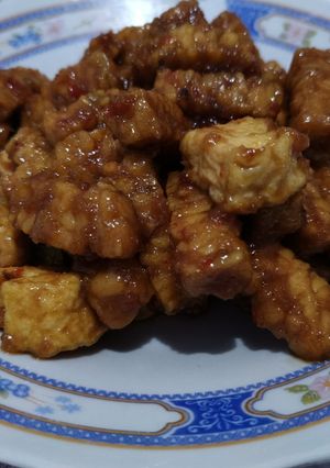 Foto resep Sambel goreng tahu tempe basah (bumbu halus)