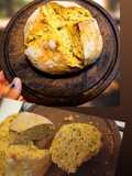 Pan de calabaza y semillas