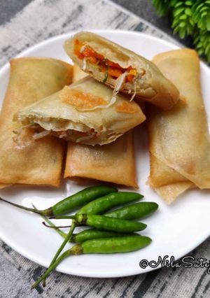 Foto resep Lumpia Isi Ayam dan Sayur