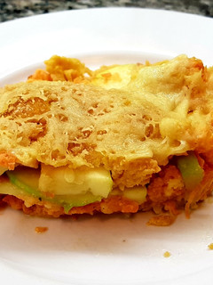Una foto de Tarta de zucchini y zanahorias