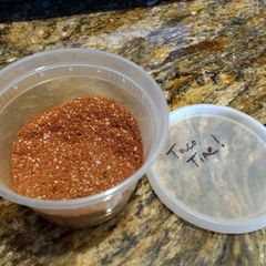 A picture of Bulk Taco Seasoning.