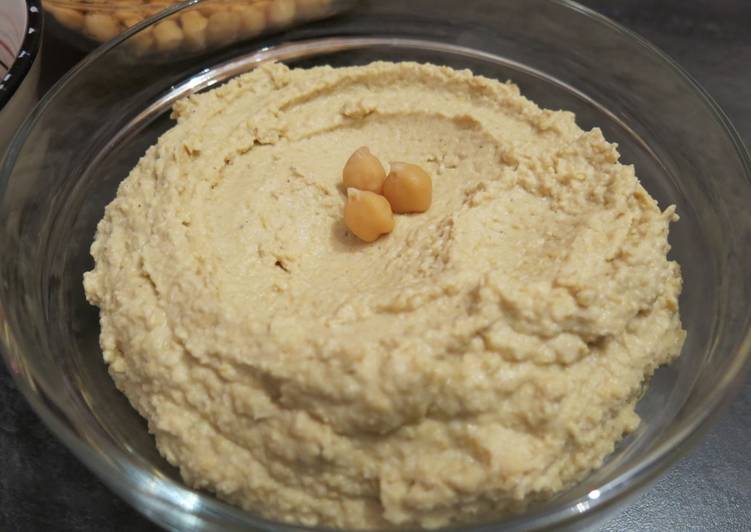 Recette de Tous les soirs de la semaine Houmous de pois chiches