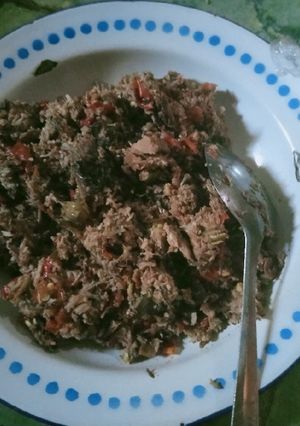 Foto resep 029. Sambal Kelapa Tongkol