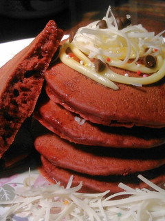 Foto resep Pancake red velvet