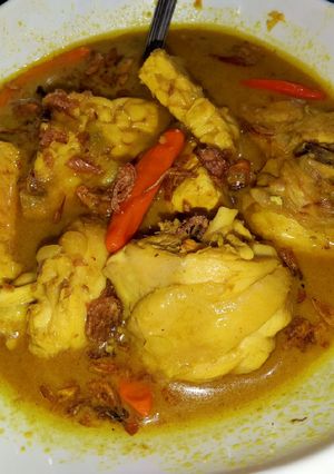 Foto resep Opor Ayam fiber creme (no santan)