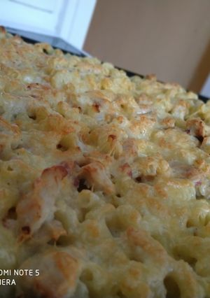 Besameles rakott csirke recept fotója