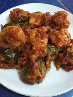 Foto resep Sambal terong udang