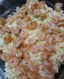 Arroz de Coliflor con Camarones