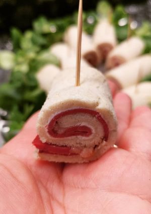 Une photo de Mini bûches salés