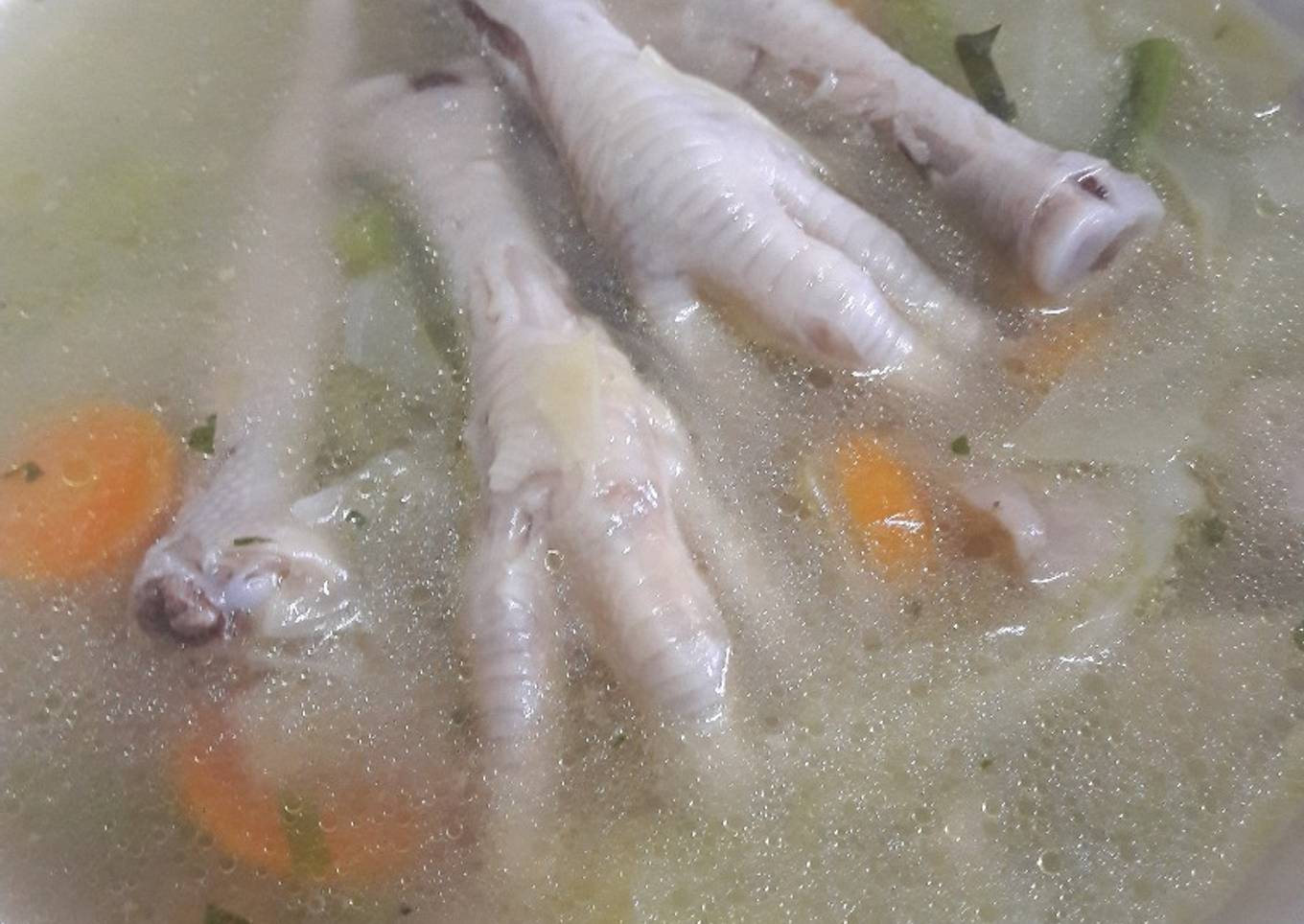 Sop Ceker Ayam