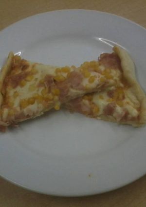 Una foto de Pizza