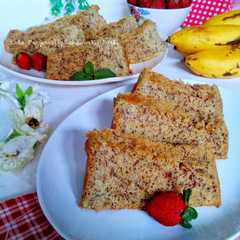 A picture of Banan Chiffon Cake.
