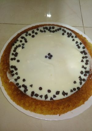 صورة لوصفة بسبوسة بالكريمة