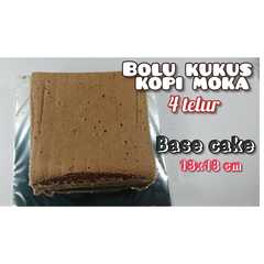 A picture of Cake kopi moka 4 telur.