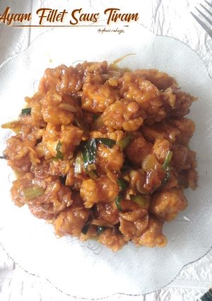 Foto resep Ayam Fillet Saus Tiram