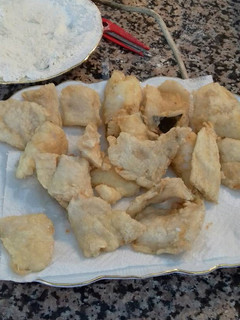 Una foto de Bacalao frito