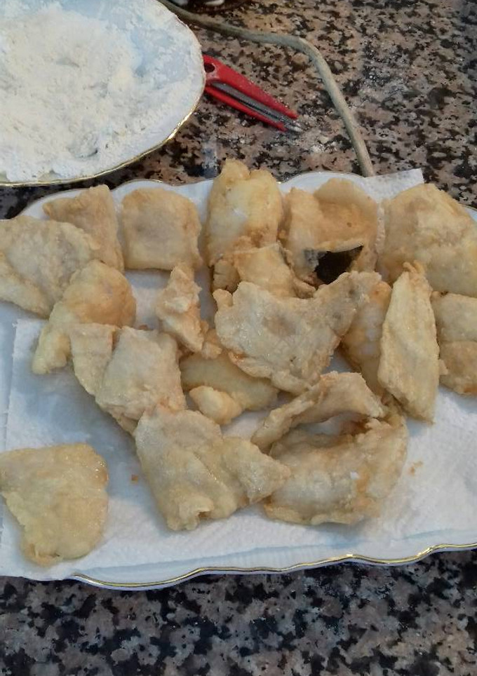Una foto de Bacalao frito