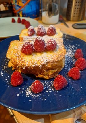 Une photo de Brioche perdu au chocolat