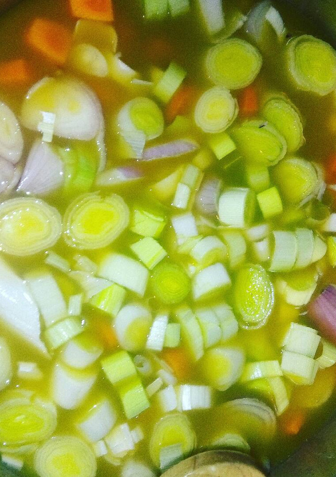 Una foto de Garbanzos con verduras