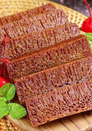 Foto resep Cake caramel / sarang semut