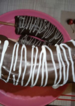 Une photo de Banane au chocolat