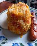 Huevos pericos con zanahoria