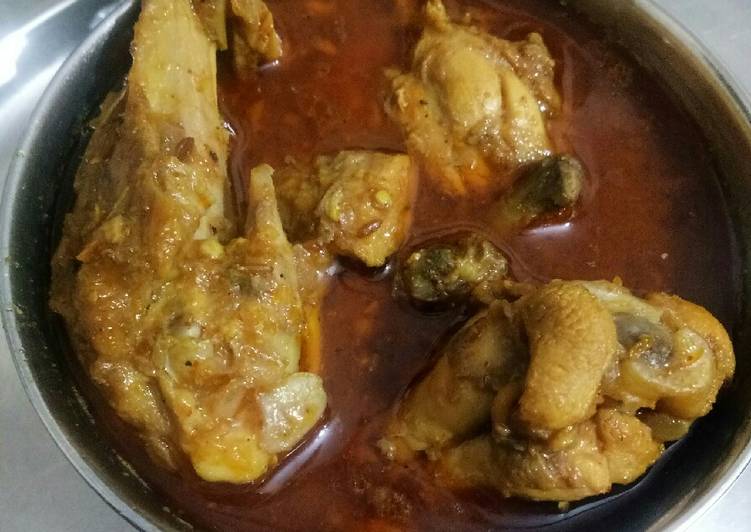 Simple Way to Make Any-night-of-the-week Chicken curry