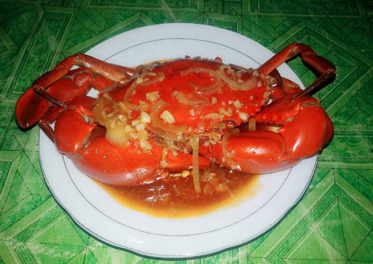 Resep Kepiting sambel asam manis 😊 Anti Gagal