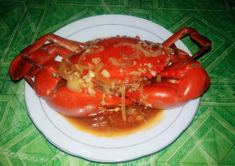 Kepiting sambel asam manis 😊