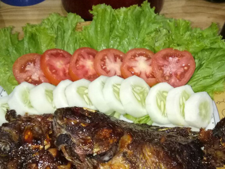 Langkah Mudah untuk Menyiapkan Ikan bakar bumbu kecap, Menggugah Selera