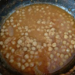 A picture of Chole ki sabji.