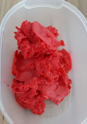 Une photo de Sorbet à la groseille (du jardin)