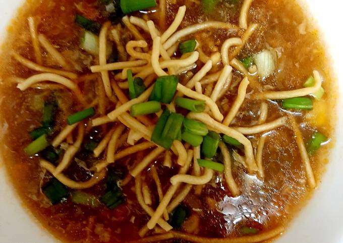 chicken manchow soup recipe