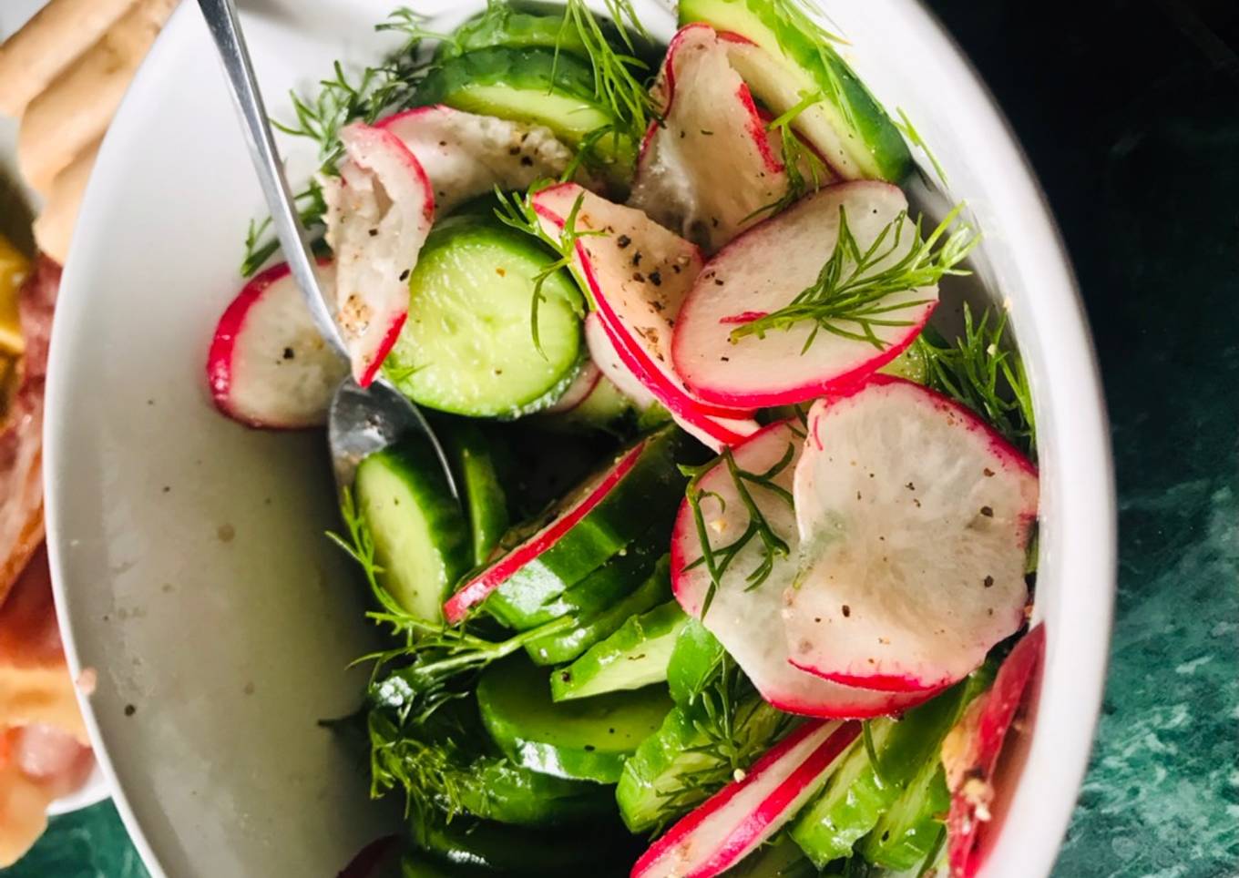 Radish and Cucumber Salad