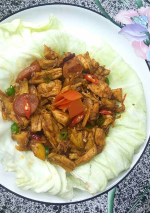 Foto resep Ayam Sosis Barbeque Hauce