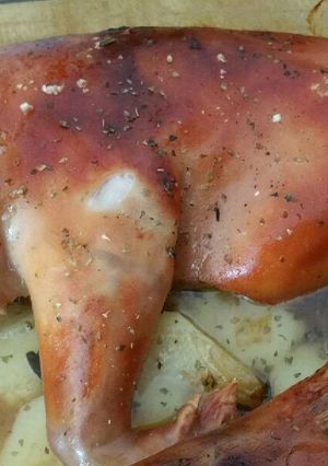 Una foto de Cochinillo al horno 