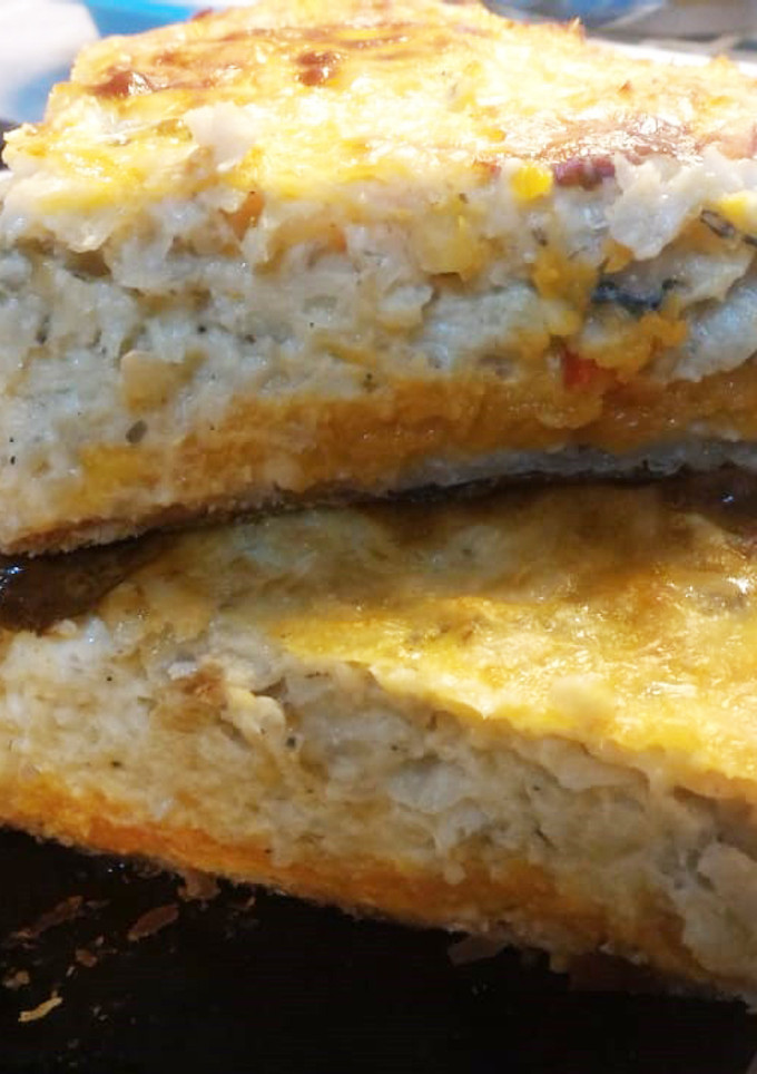 Una foto de Tarta de pescado y calabaza