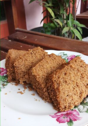 Foto resep Bolu gandum palm sugar