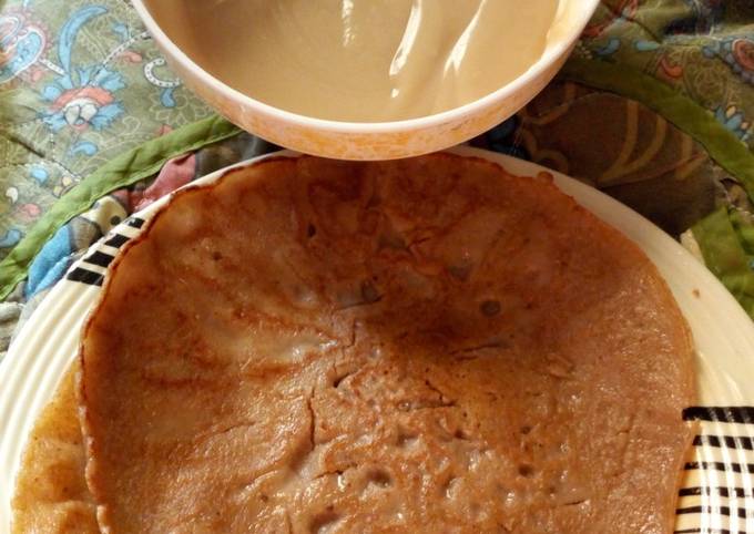 Recipe of Favorite Pap And Weat pan-cake