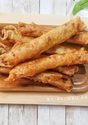 Foto resep Pisang caramel madu / pisang aroma krispy bahan simple