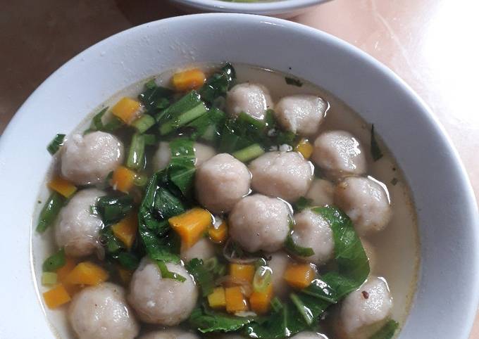 Resep Bakso Kuah Sayur Anti Gagal